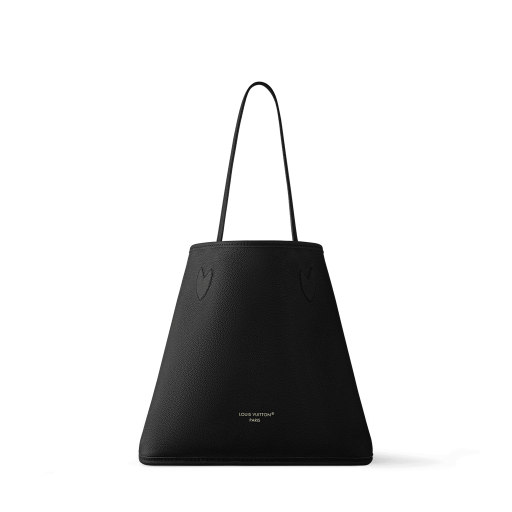 Black Coated Canvas & Cowhide Leather Tote Bag product image 11