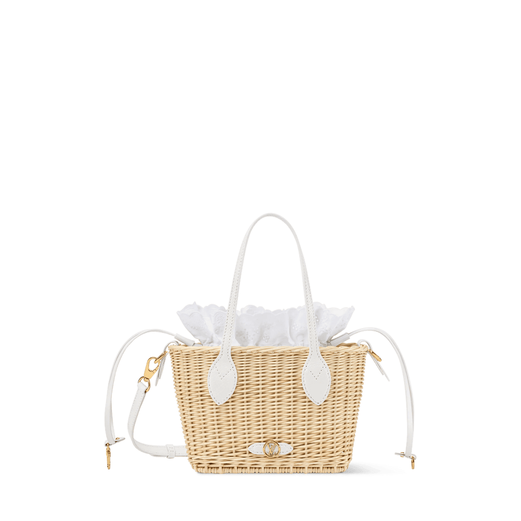 White Leather Tote Bag product image 1