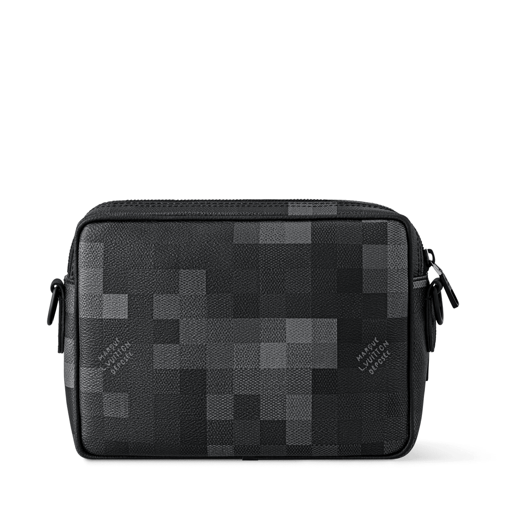 Black Coated Canvas Handbag Design 006 product image 3