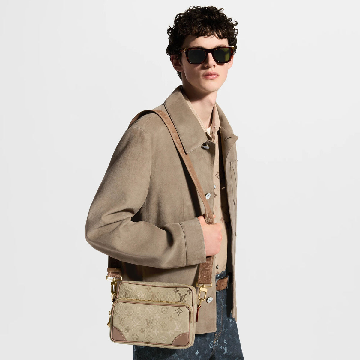 Nil Messenger Bag Sand Shoes For Men