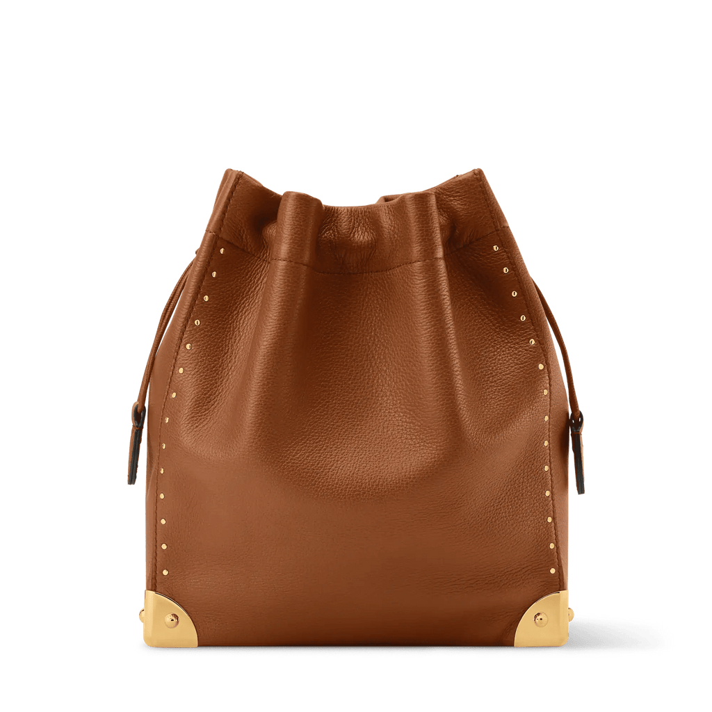 Noé Trunk Tan Calfskin Leather Bucket Bag M29131 For Women