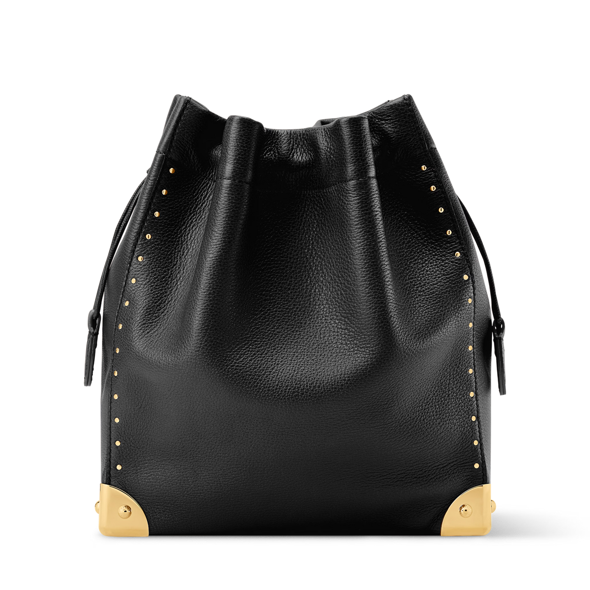 Noé Trunk Calfskin Leather Black Gold-Toned Hardware