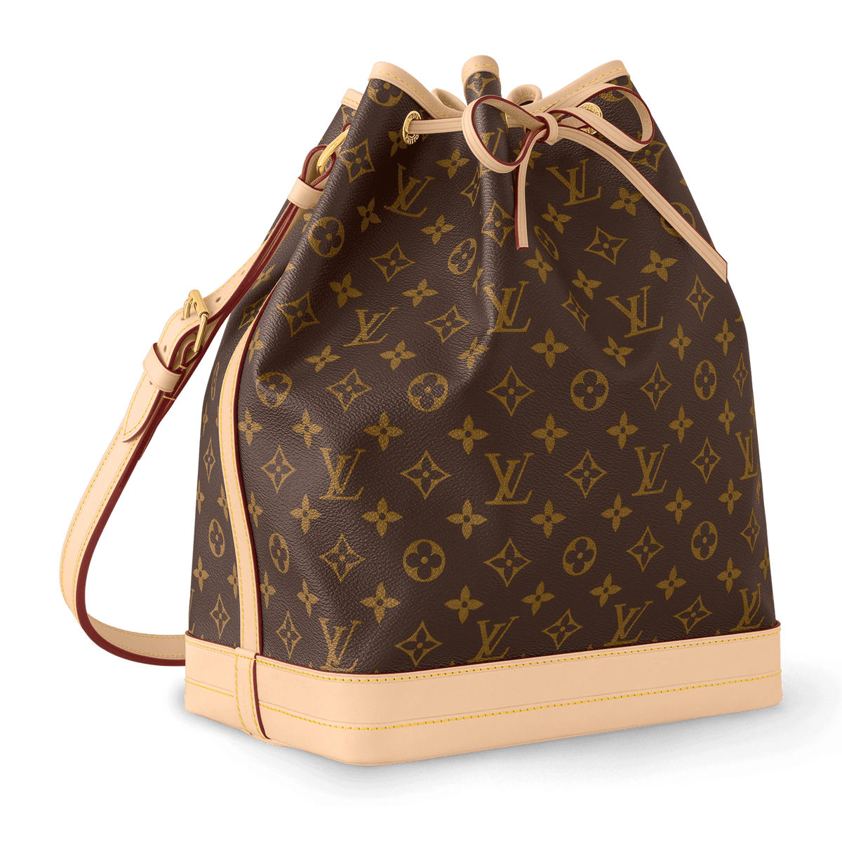 Noé Monogram Coated Canvas Bucket Bag M46976 For Women
