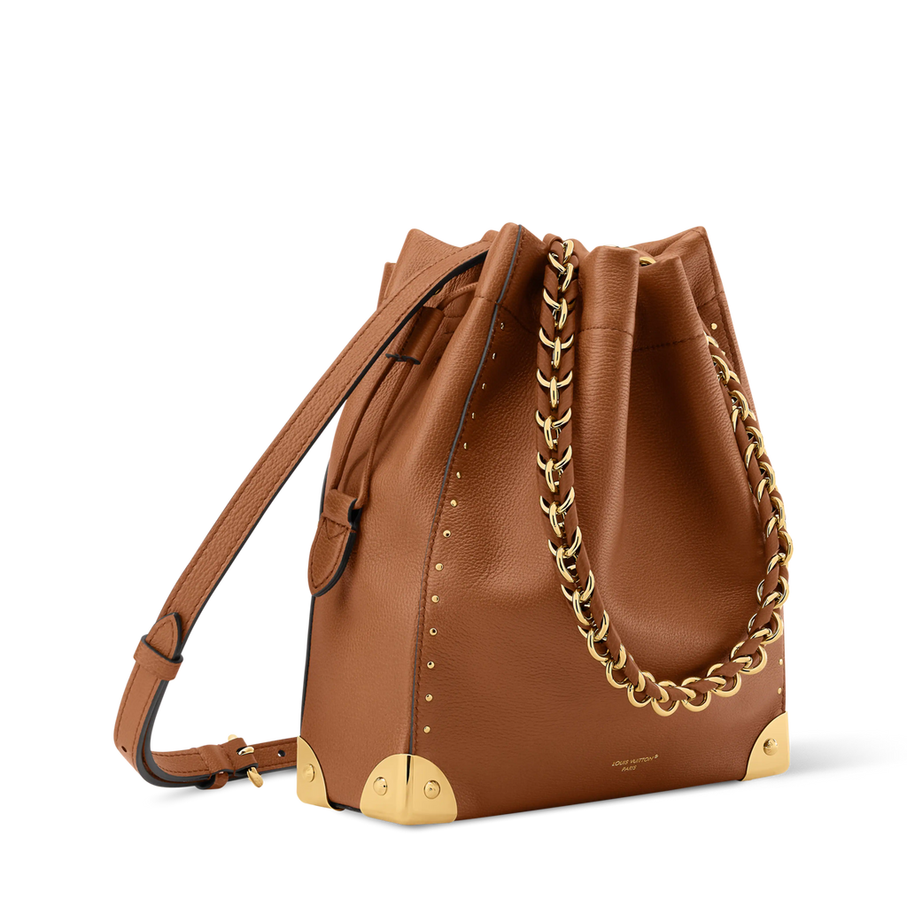 Tan Calfskin Leather Luggage Design 002 product image 11