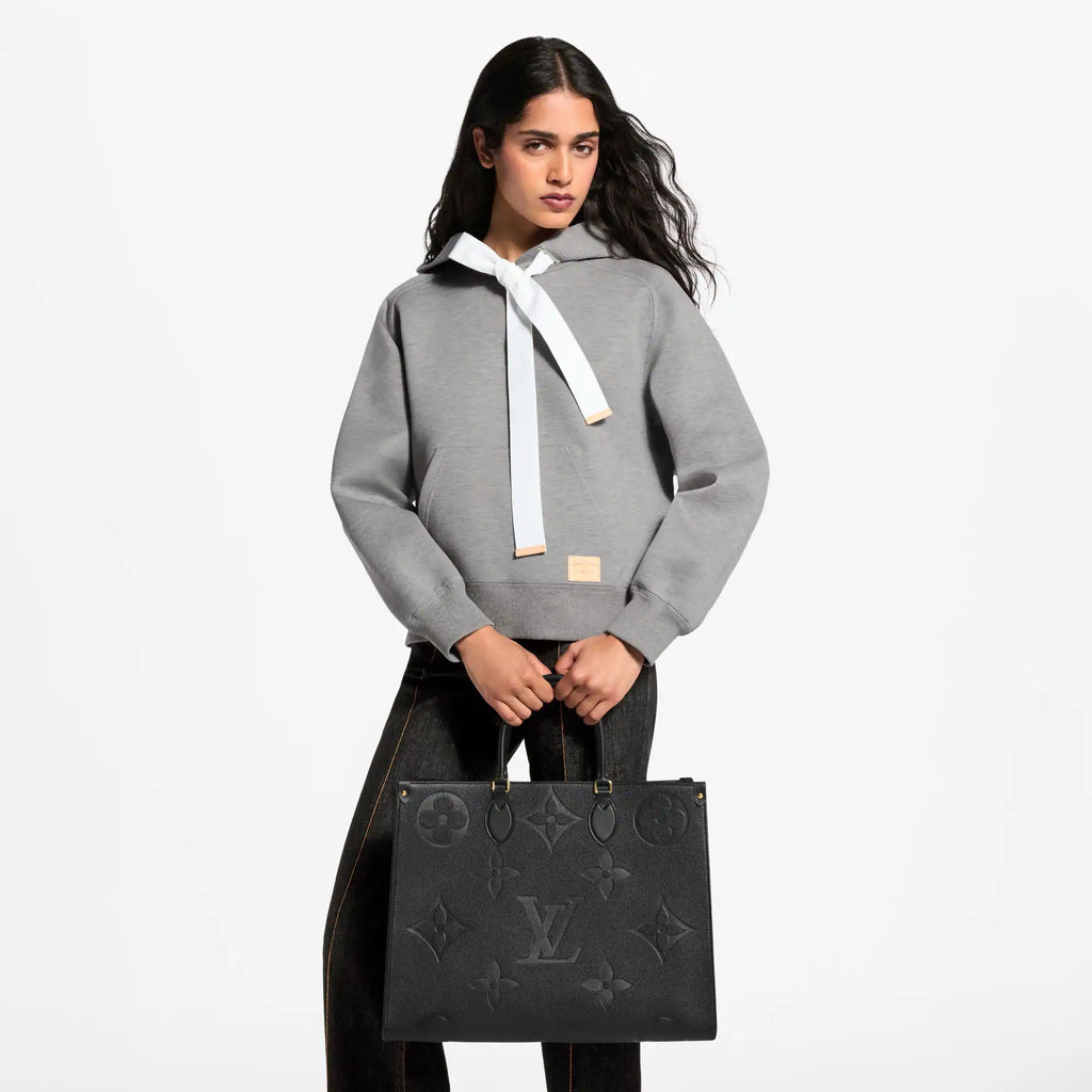 Black Cowhide Leather Tote Bag product image 8