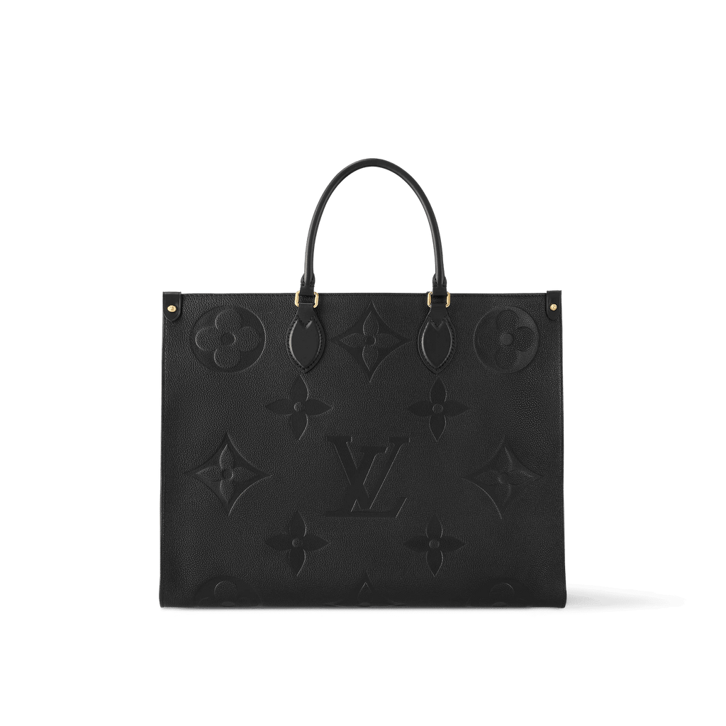 OnTheGo GM Black Monogram Empreinte Leather Tote Bag M44925 For Women