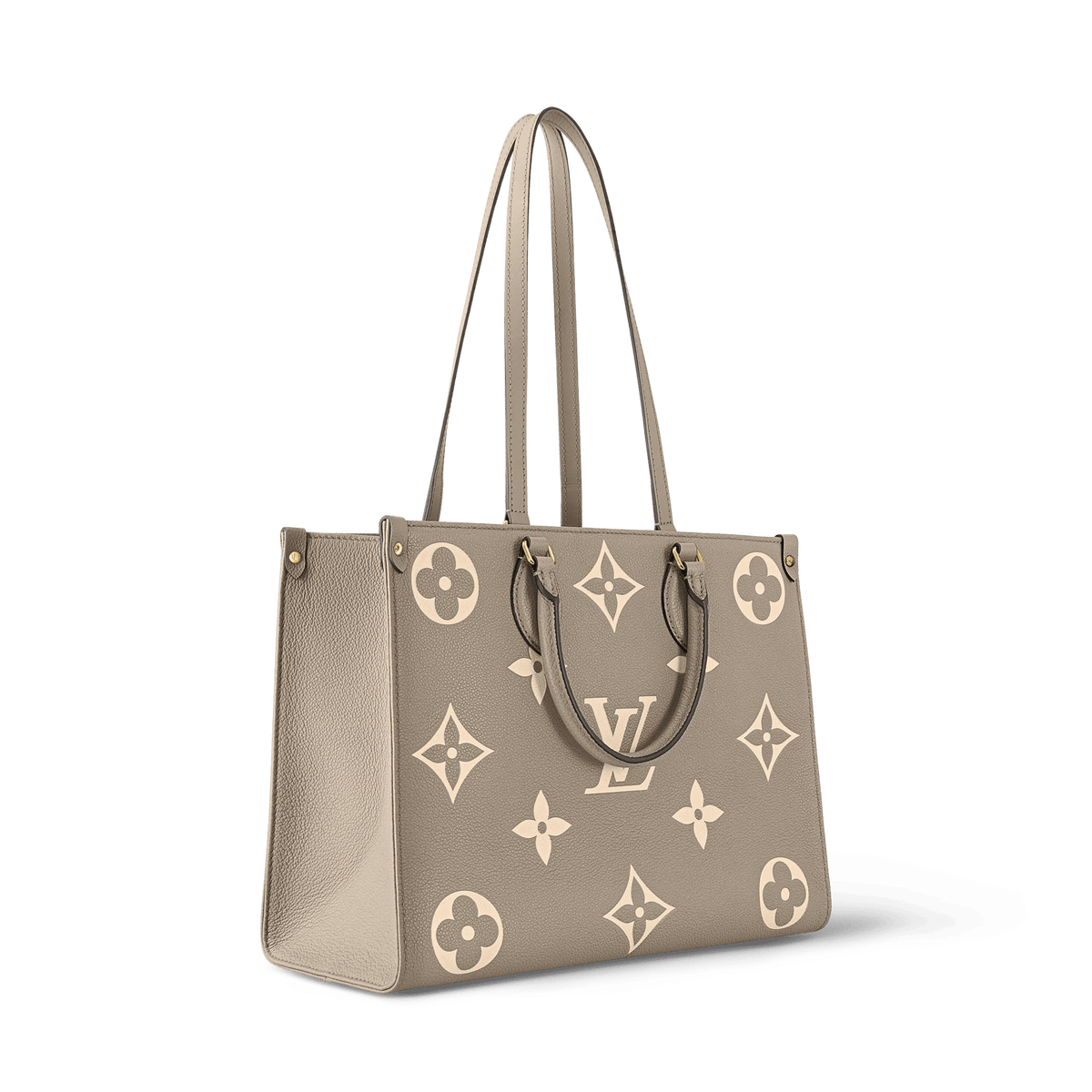 OnTheGo MM Bicolor Monogram Empreinte Leather Tote Bag M45494 For Women