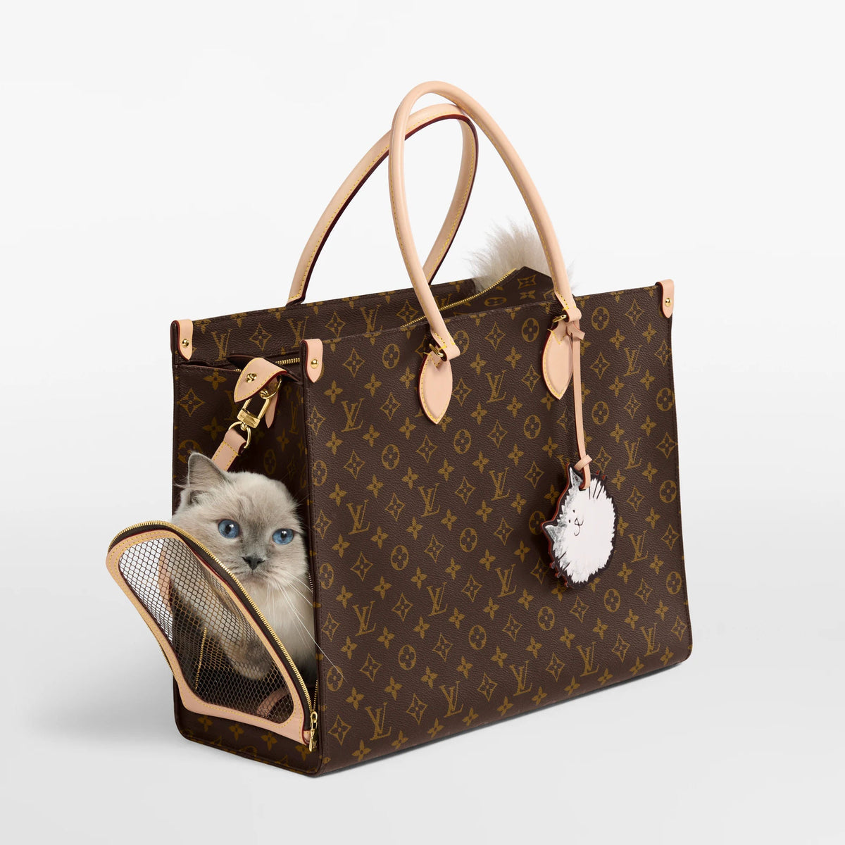 Brown Coated Canvas Tote Bag product image 9