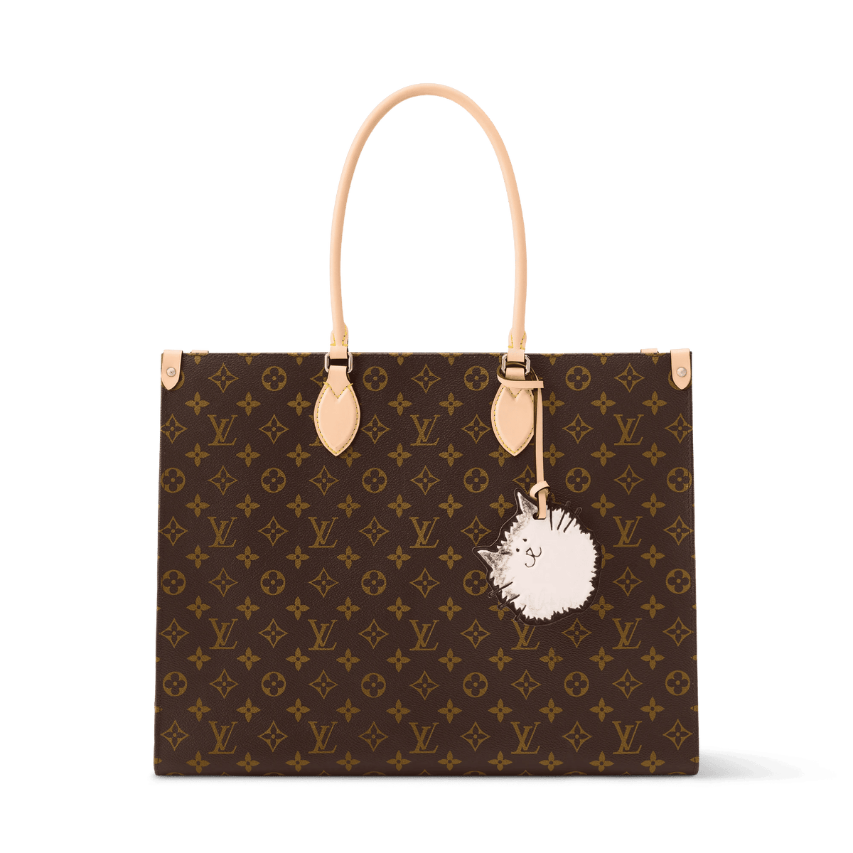 Brown Coated Canvas Tote Bag product image 1