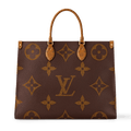 OnTheGo GM Monogram Monogram Reverse Canvas Tote Bag For Women
