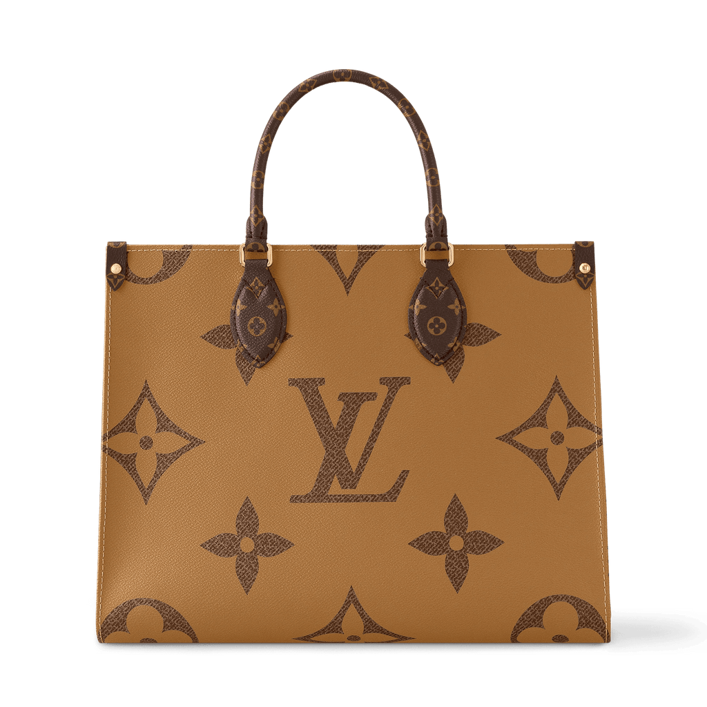 OnTheGo MM Monogram Monogram Reverse Canvas Tote Bag For Women