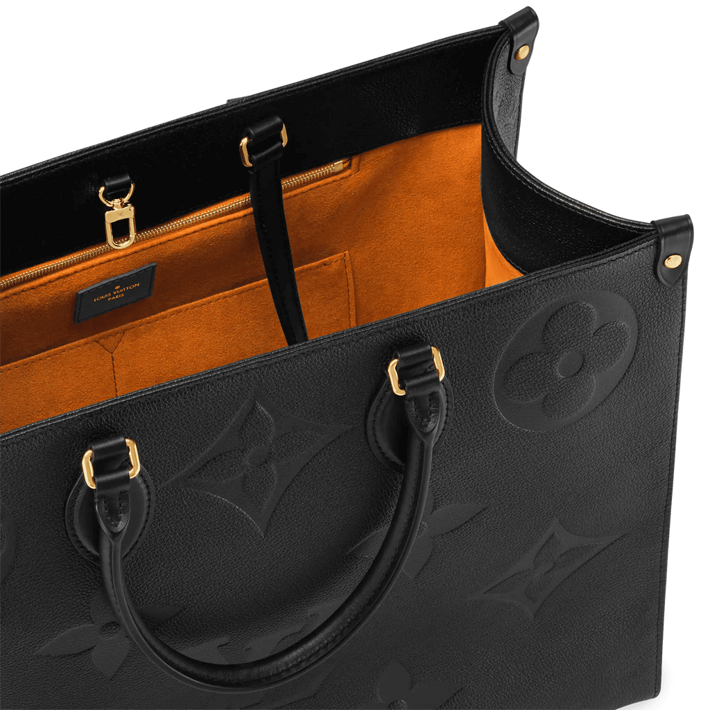 Black Cowhide Leather Tote Bag product image 4