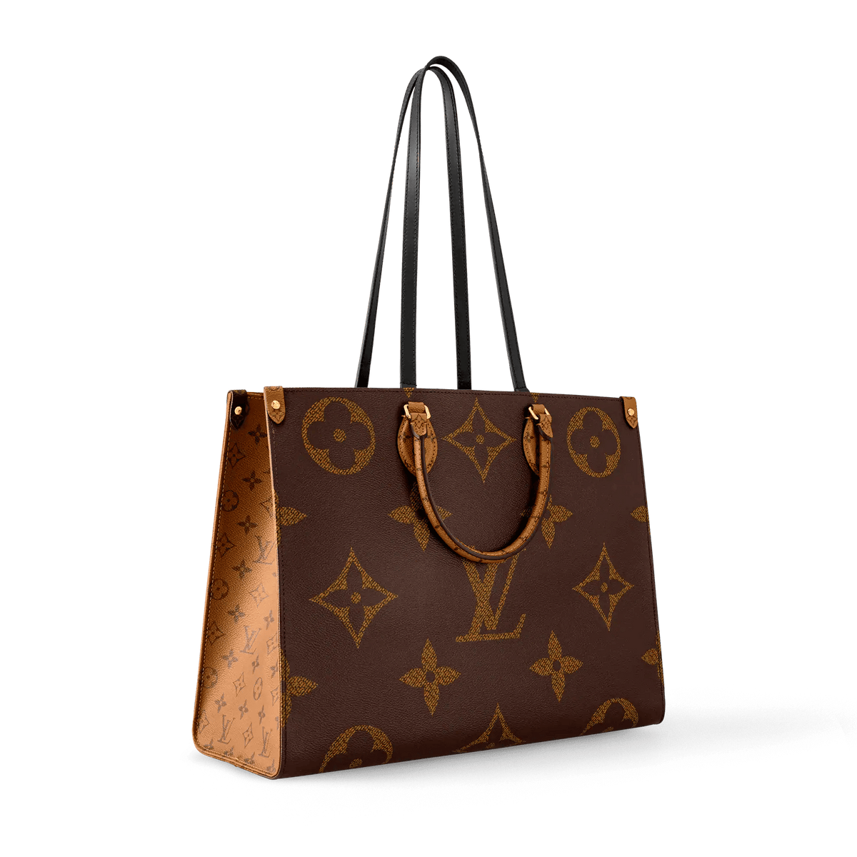 OnTheGo GM Monogram Monogram Reverse Canvas Tote Bag For Women