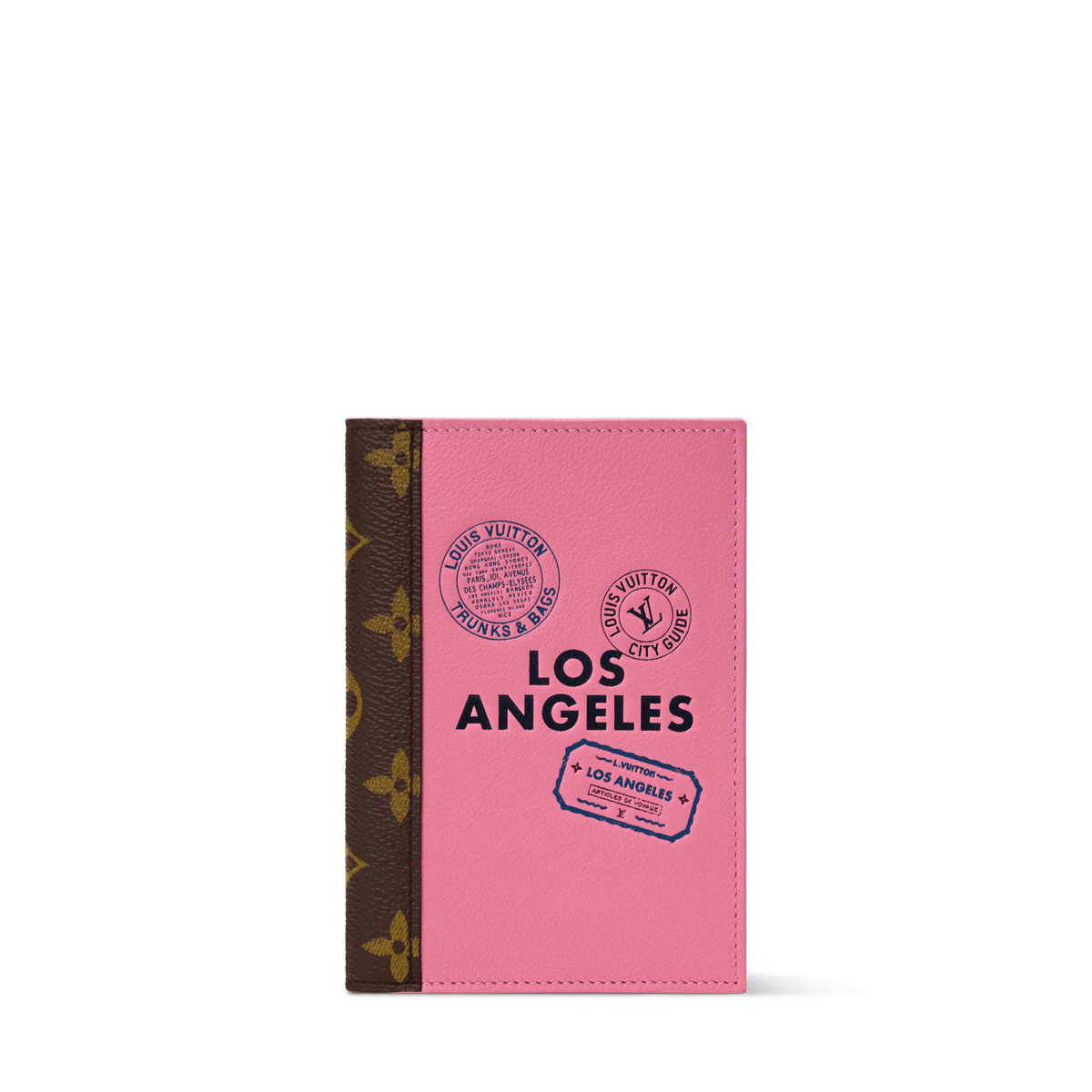 Passport Cover City Guide Cowhide Leather Travel Wallet M29101 For Women