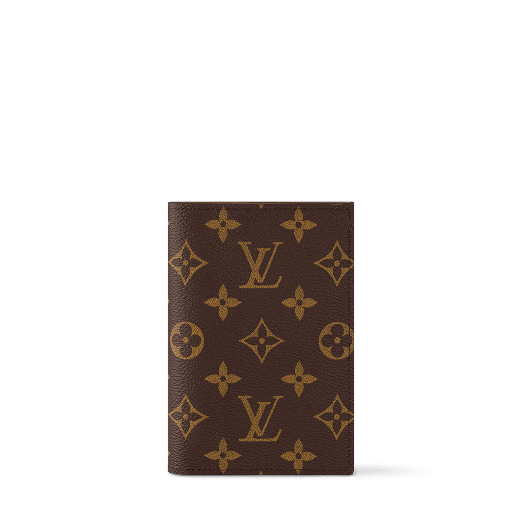 Passport Cover Monogram Coated Canvas Travel Wallet M64502 For Women