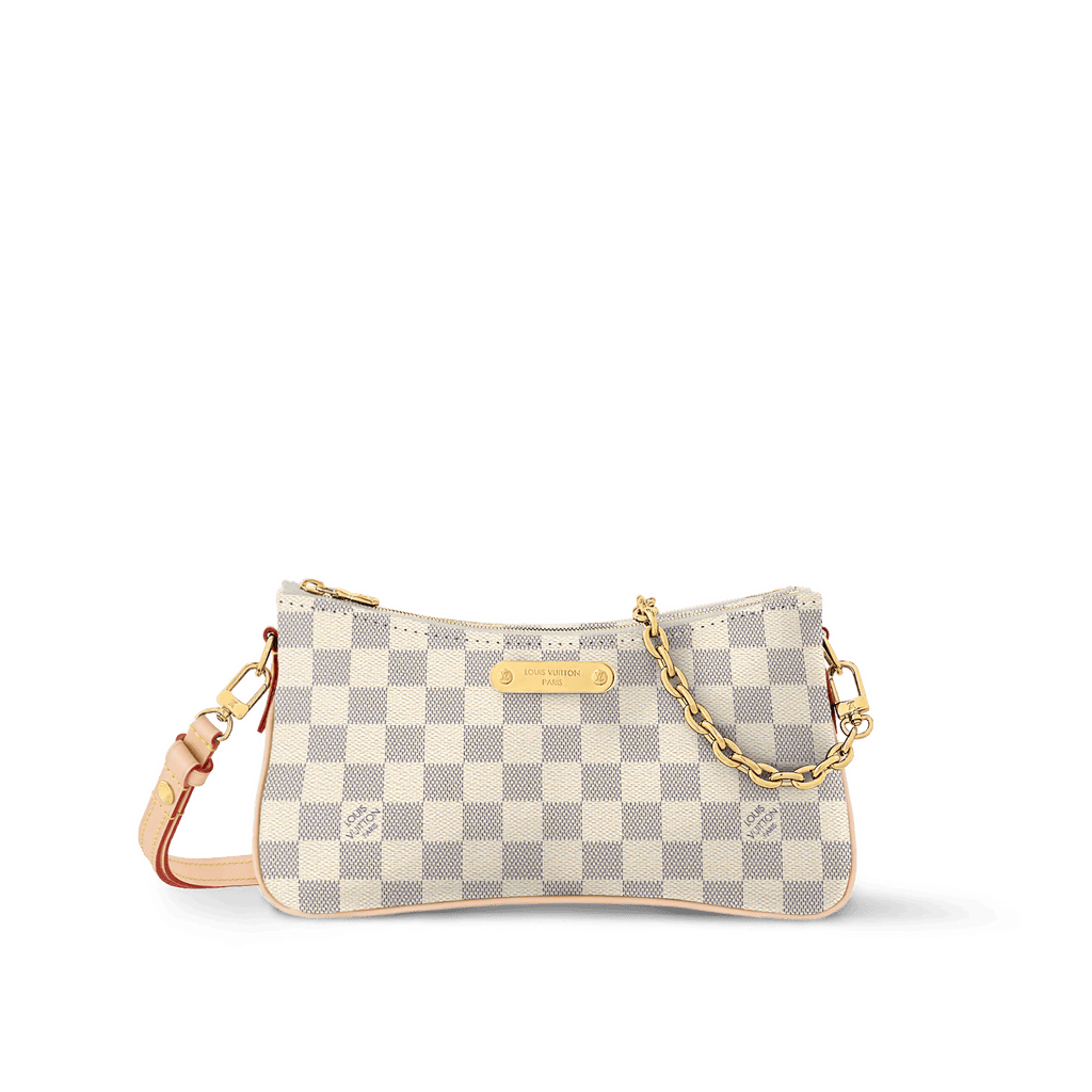 Pochette Liv Damier Azur Canvas Crossbody Bag For Women