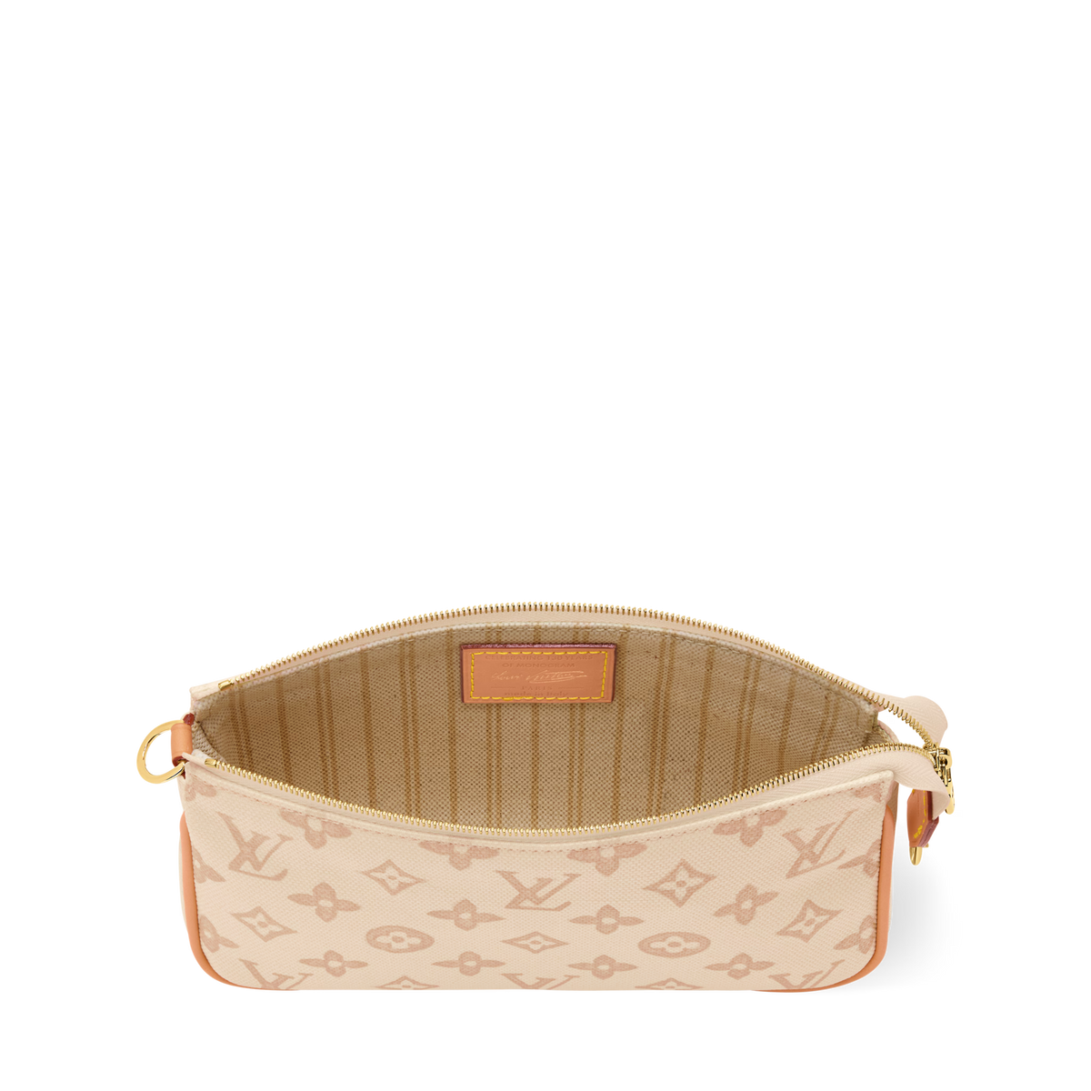 Pochette Accessoires Monogram Origine Canvas Cowhide Leather Gold-Toned Hardware