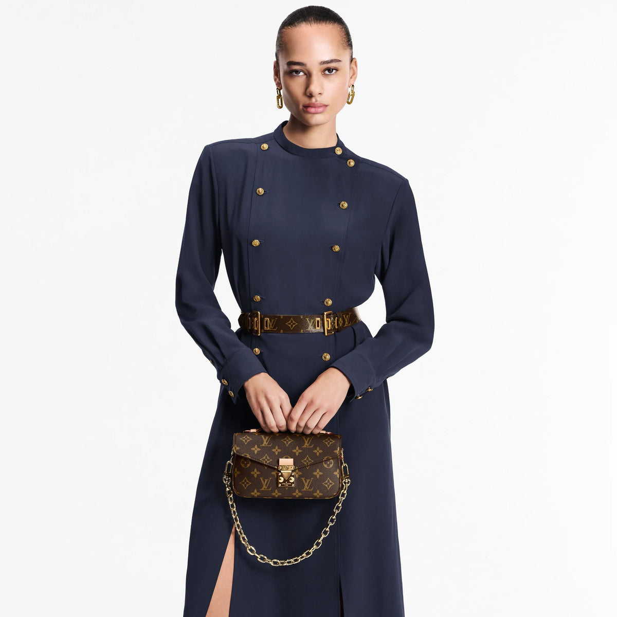 Pochette Métis East-West Monogram Canvas Crossbody Bag For Women