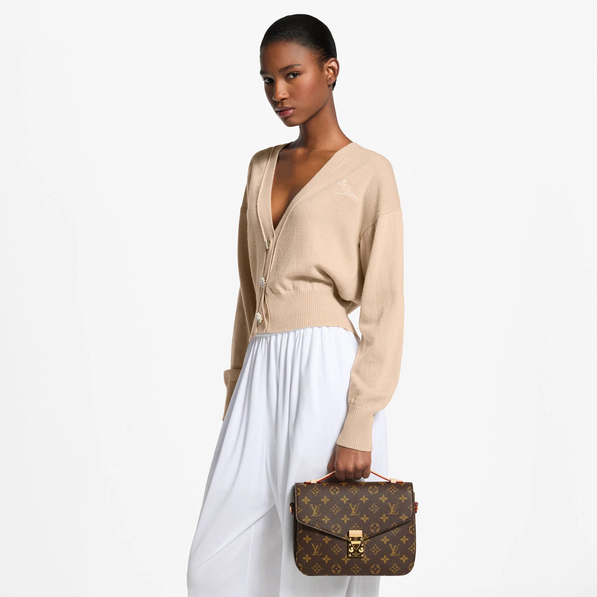 Pochette Métis Monogram Coated Canvas Crossbody Bag M44875 For Women