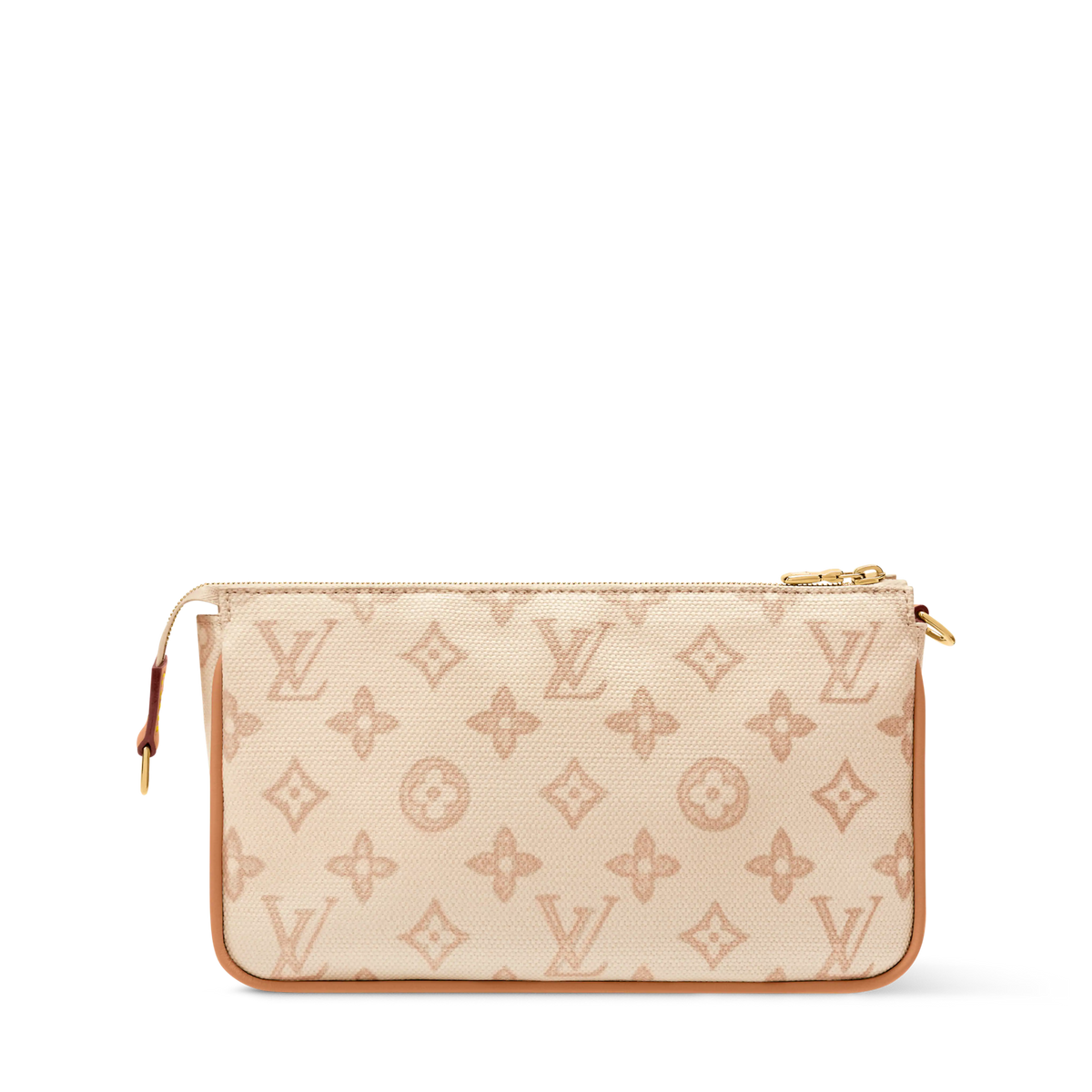 Pochette Accessoires Monogram Origine Canvas Cowhide Leather Gold-Toned Hardware