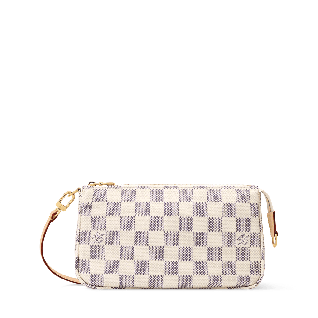 Pochette Accessoires Azur Damier Coated Canvas Pouch N40915 For Women