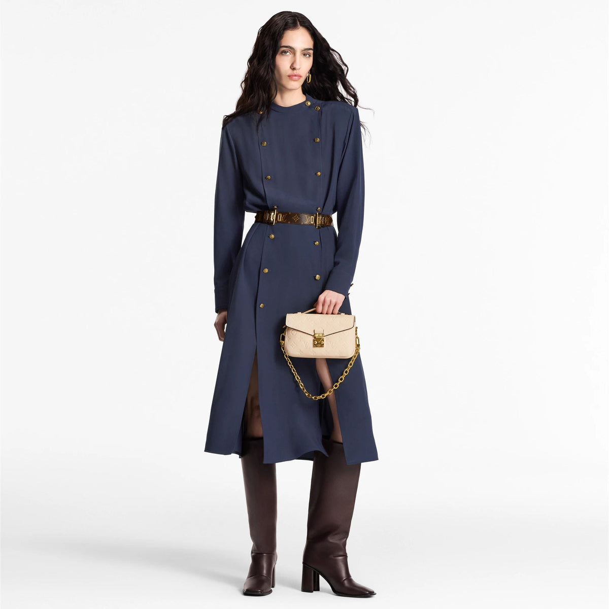 Pochette Métis East-West Monogram Empreinte Leather Bag For Women