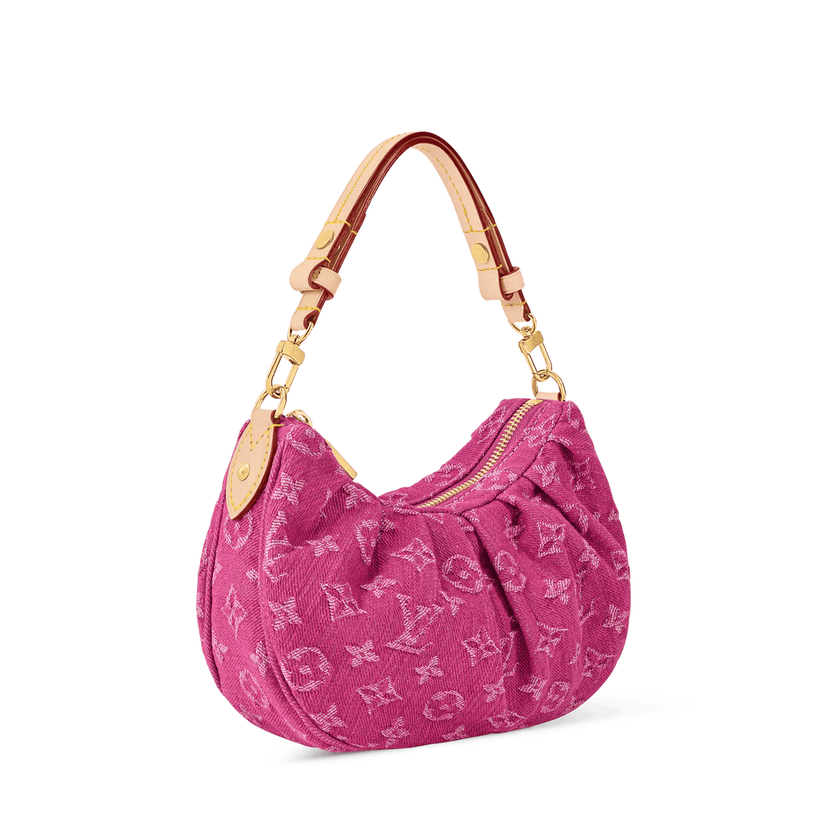 Fuchsia Denim Handbag Design 002 product image 2