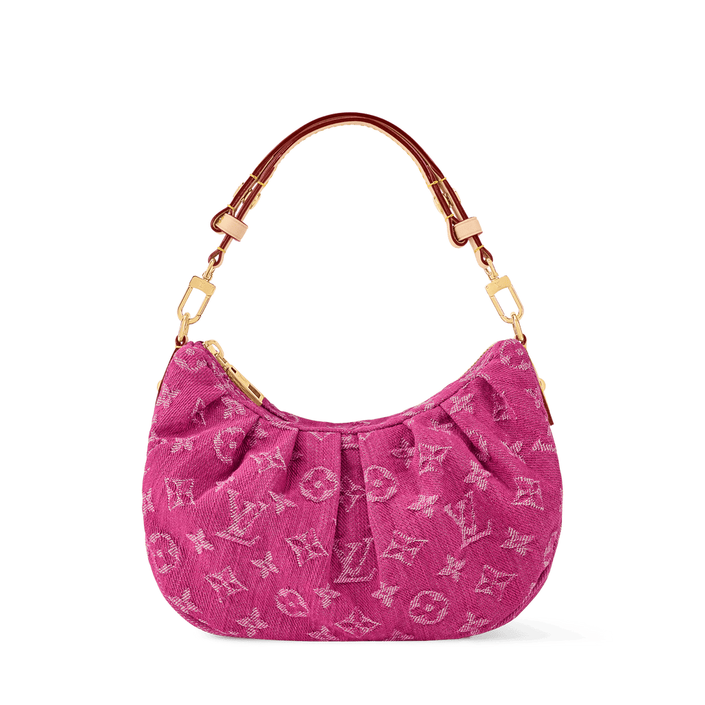 Fuchsia Denim Handbag Design 002 product image 1