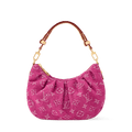 Fuchsia Denim Handbag Design 002 product image 1
