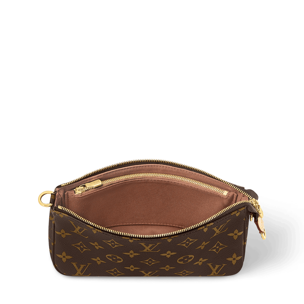 Pochette Accessoires Monogram Canvas Chain Wallet For Women
