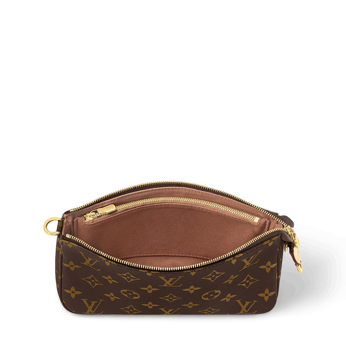 Pochette Accessoires Monogram Canvas Chain Wallet For Women