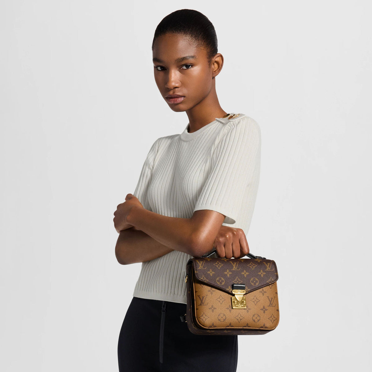 Pochette Métis Monogram Reverse Coated Canvas Backpack M11941 For Women