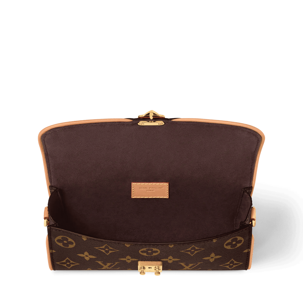 Pochette Camille Monogram Coated Canvas Chain Wallet M13566 For Women