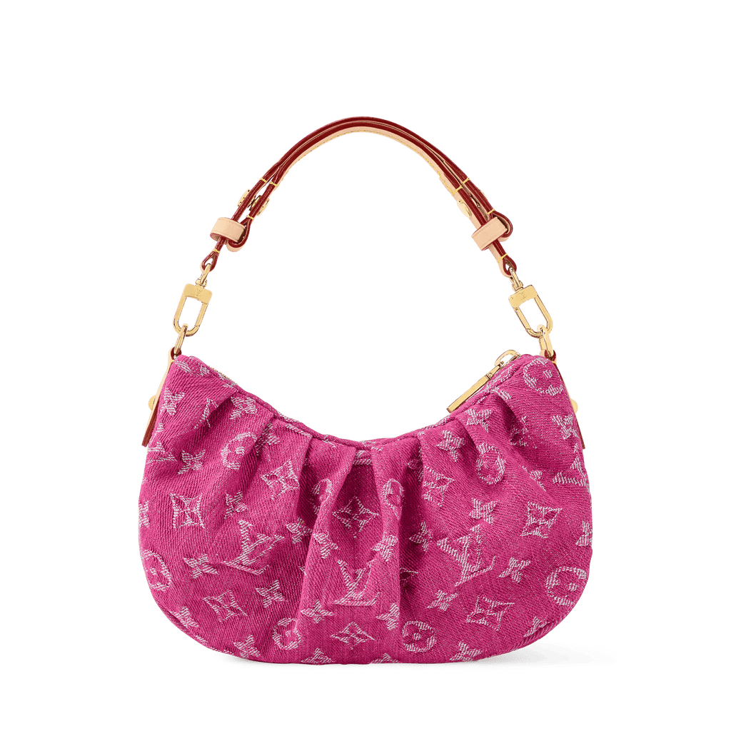 Fuchsia Denim Handbag Design 002 product image 5
