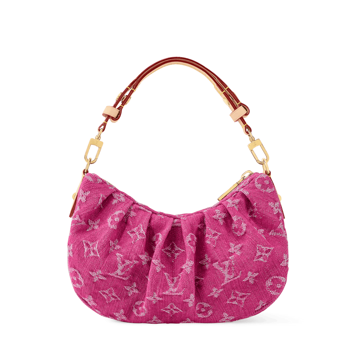 Fuchsia Denim Handbag Design 002 product image 5
