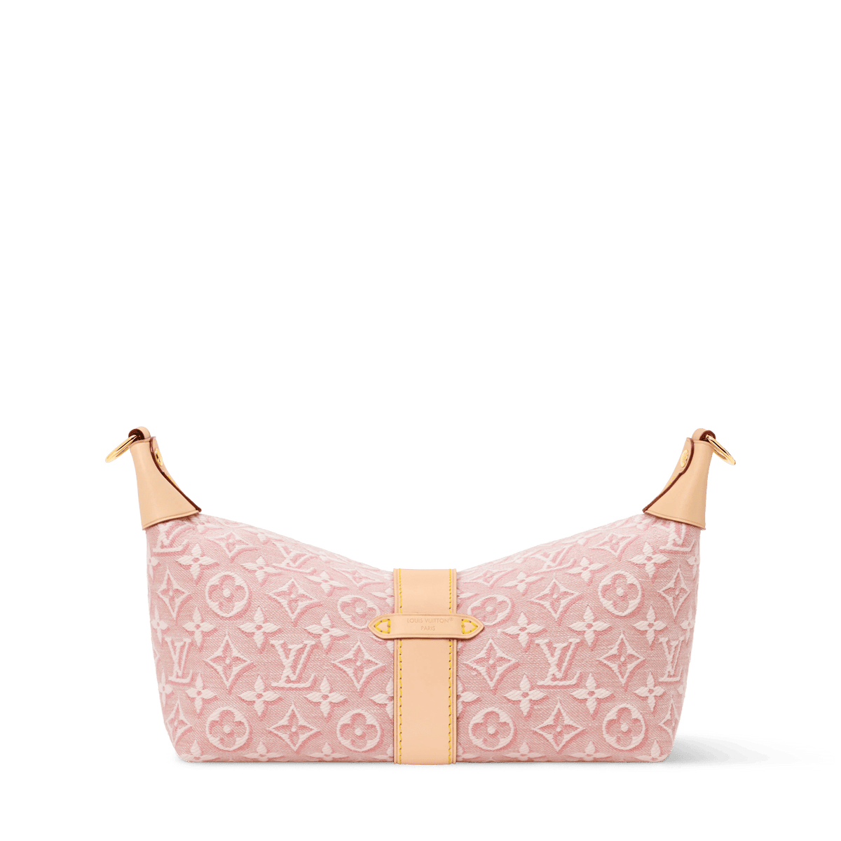 Pochette Mia Monogram Emblème Rose Ruban Bag For Women
