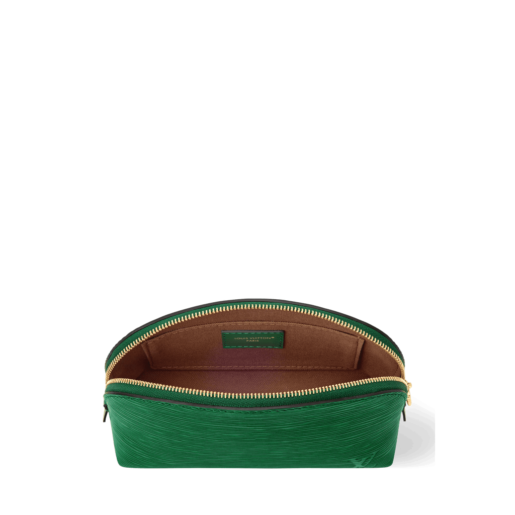 Pochette Cosmétique PM Cosmetic Pouch Borneo Green M3A065 Collection