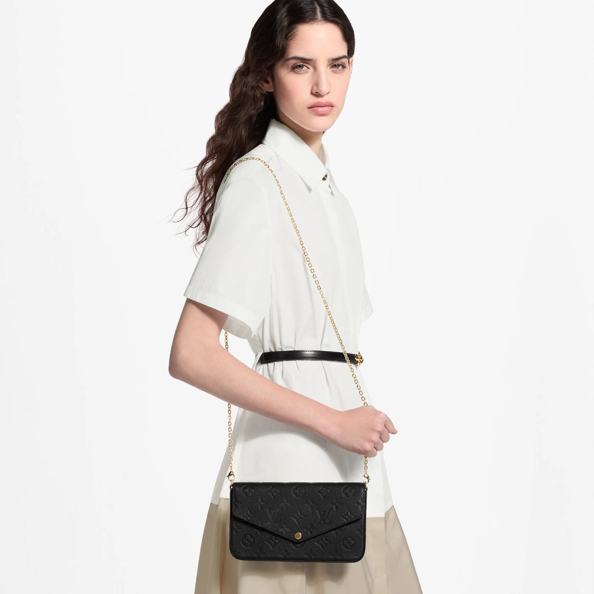 Black Leather Handbag Design 013 product image 12