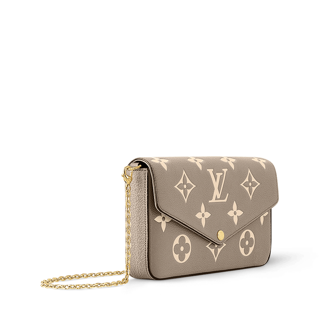 Pochette Félicie Monogram Empreinte Leather Pouch M82610 For Women