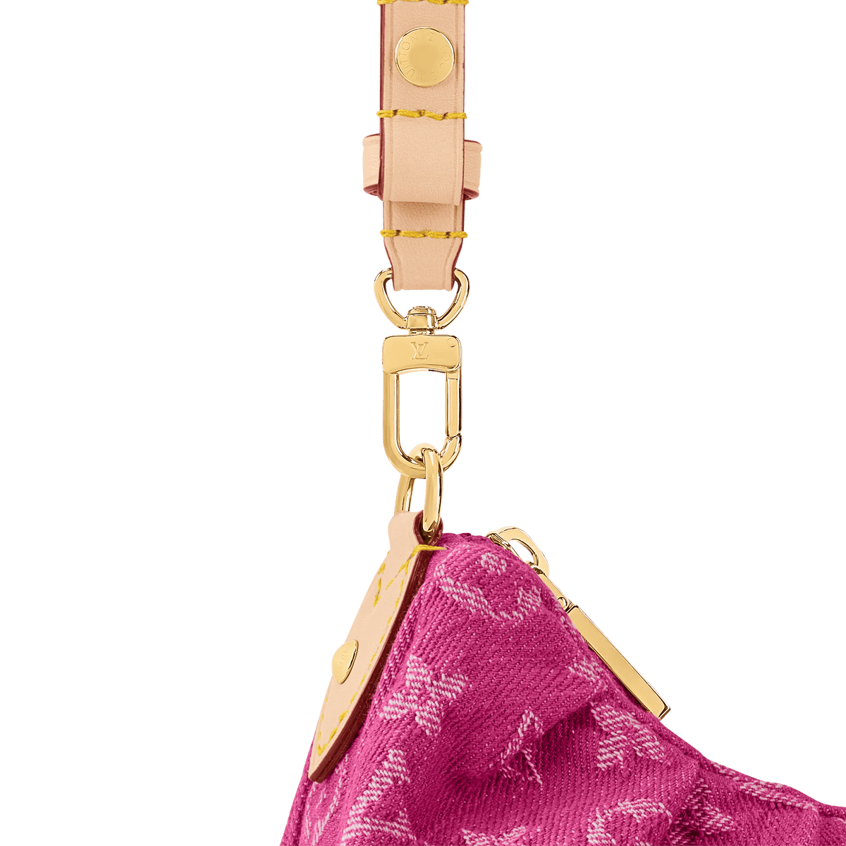 Fuchsia Denim Handbag Design 002 product image 3