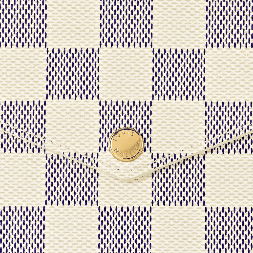 Pochette Félicie Damier Azur Canvas Chain Wallet N40491 For Women