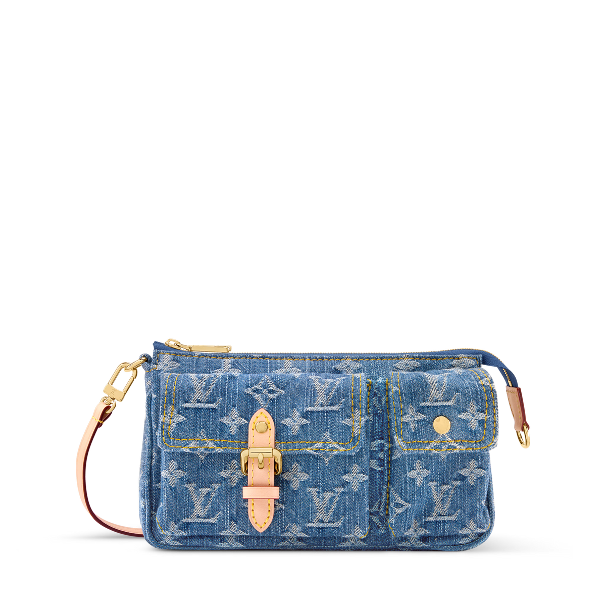 Blue Cowhide & Leather Handbag Design 002 product image 1