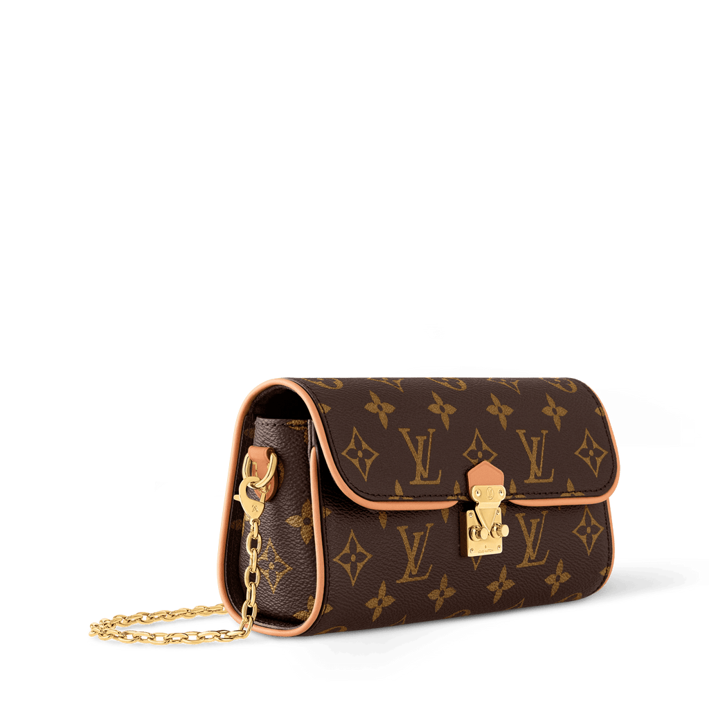 Pochette Camille Monogram Coated Canvas Chain Wallet M13566 For Women