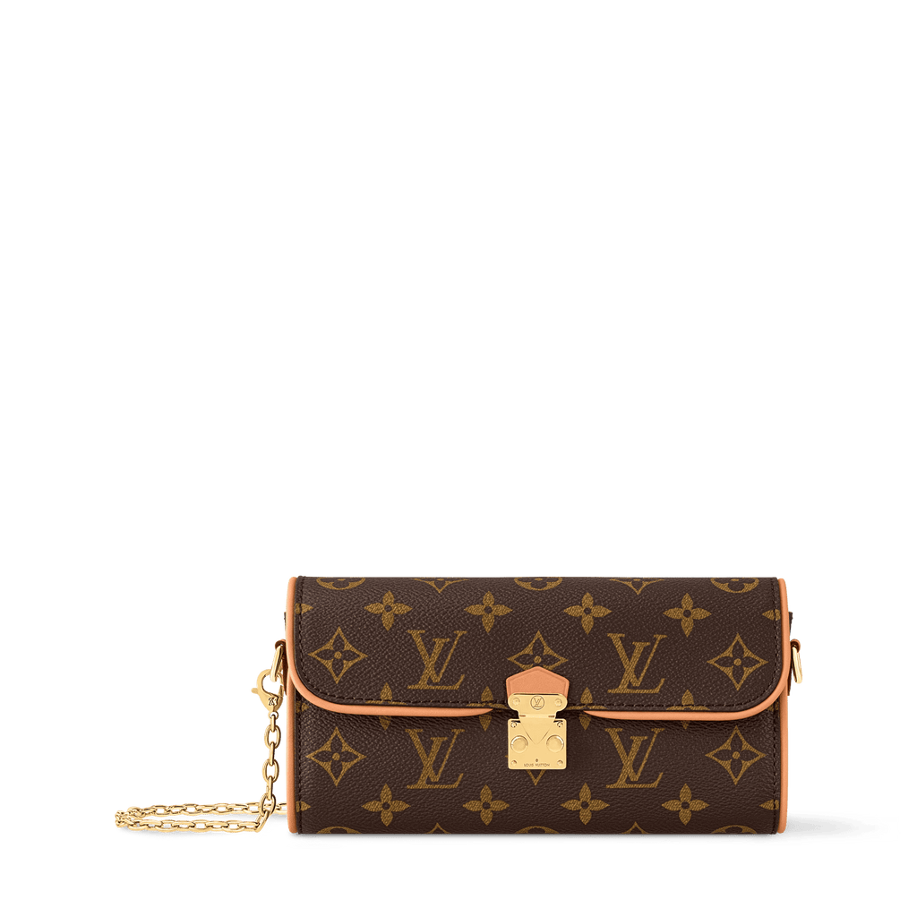 Pochette Camille Monogram Coated Canvas Chain Wallet M13566 For Women