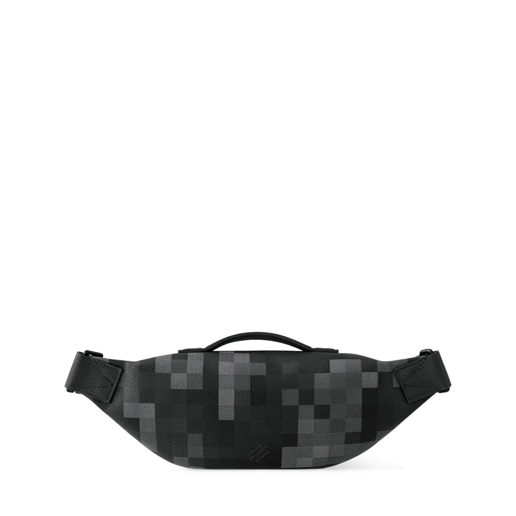 Black Coated Canvas Belt Bag product image 4