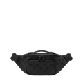 Black Coated Canvas Belt Bag Design 002 product image 1