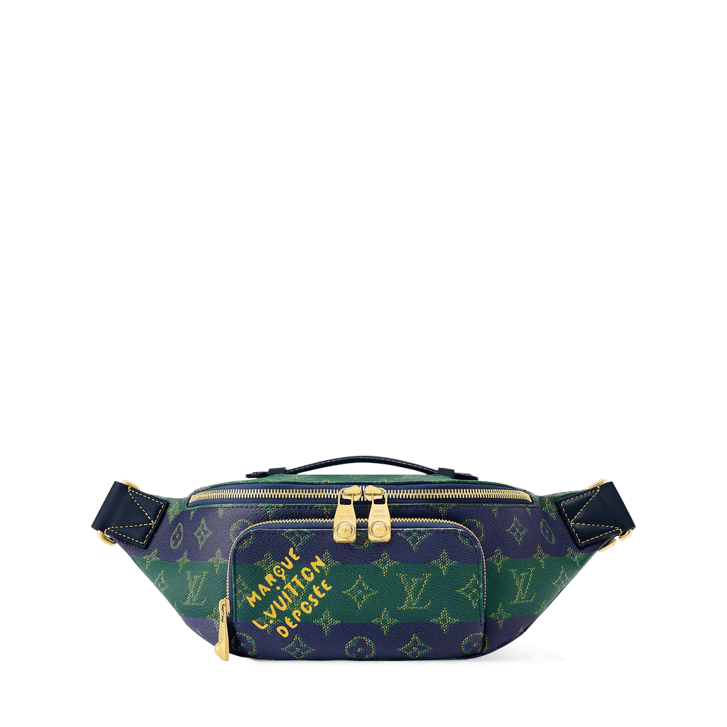 Rush Bumbag Blue Stripes Shoes For Men
