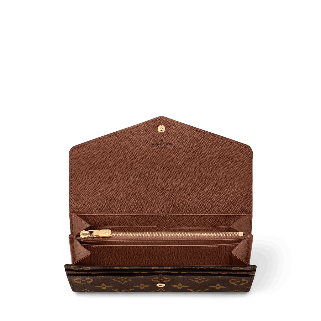 Sarah Monogram Coated Canvas Compact Wallet M60531 For Women