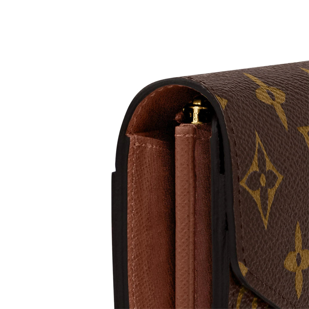 Sarah Monogram Coated Canvas Compact Wallet M60531 For Women