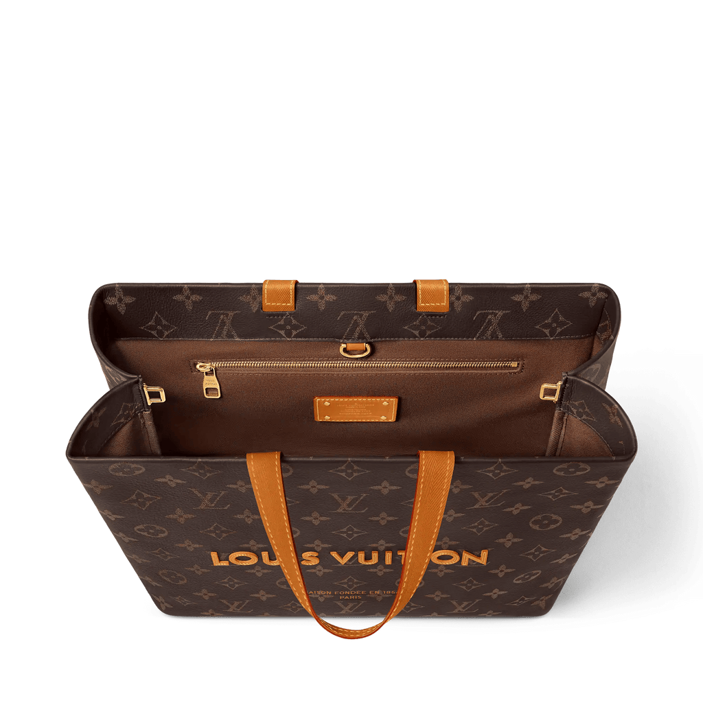 Shopper Tote MM Monogram Calf Leather Shoes For Men
